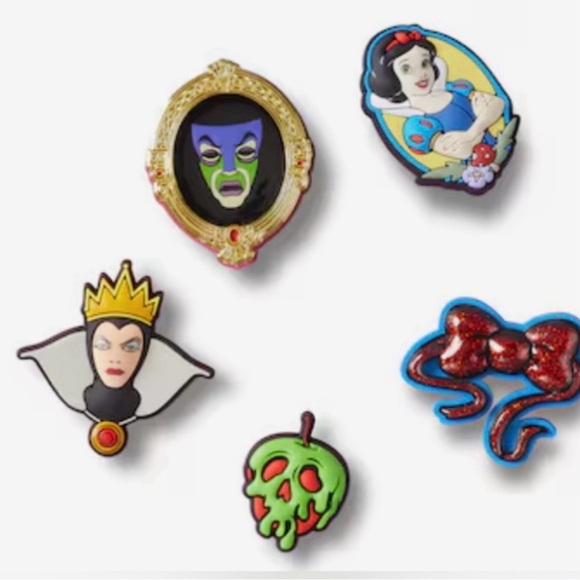 Crocs Jibbitz™ Snow White 5 Pack Set - Picture 4 of 6